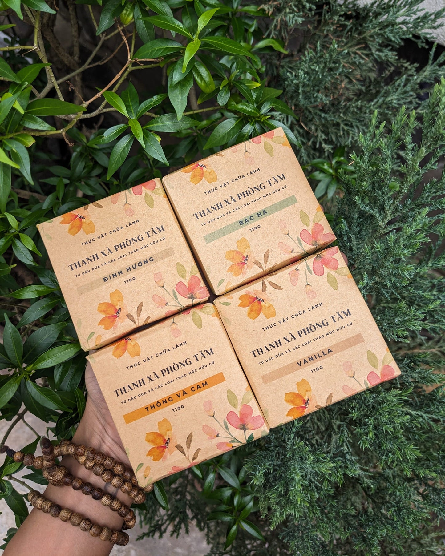 Thanh Xà Phòng Tắm Thiên Nhiên - 4 lựa chọn