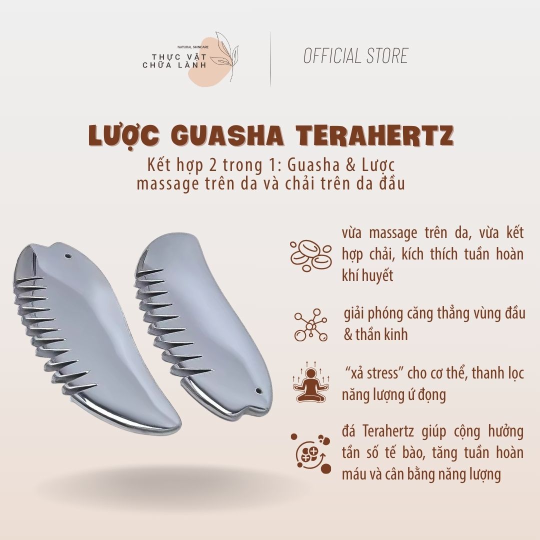 Lược Guasha Terahertz