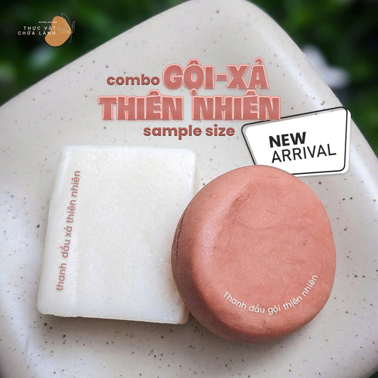 Combo Gội - Xả thiên nhiên - Size Trải Nghiệm